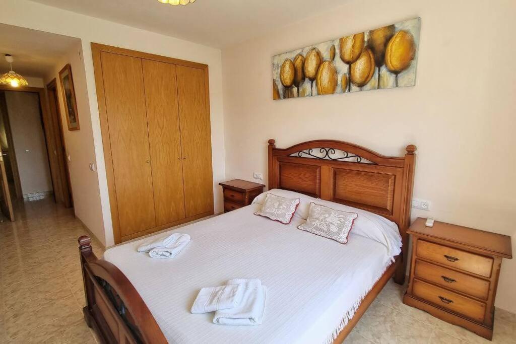 Piso En El Centro Con Vistas Al Mar Y Balcon Apartamento Roses Exterior foto